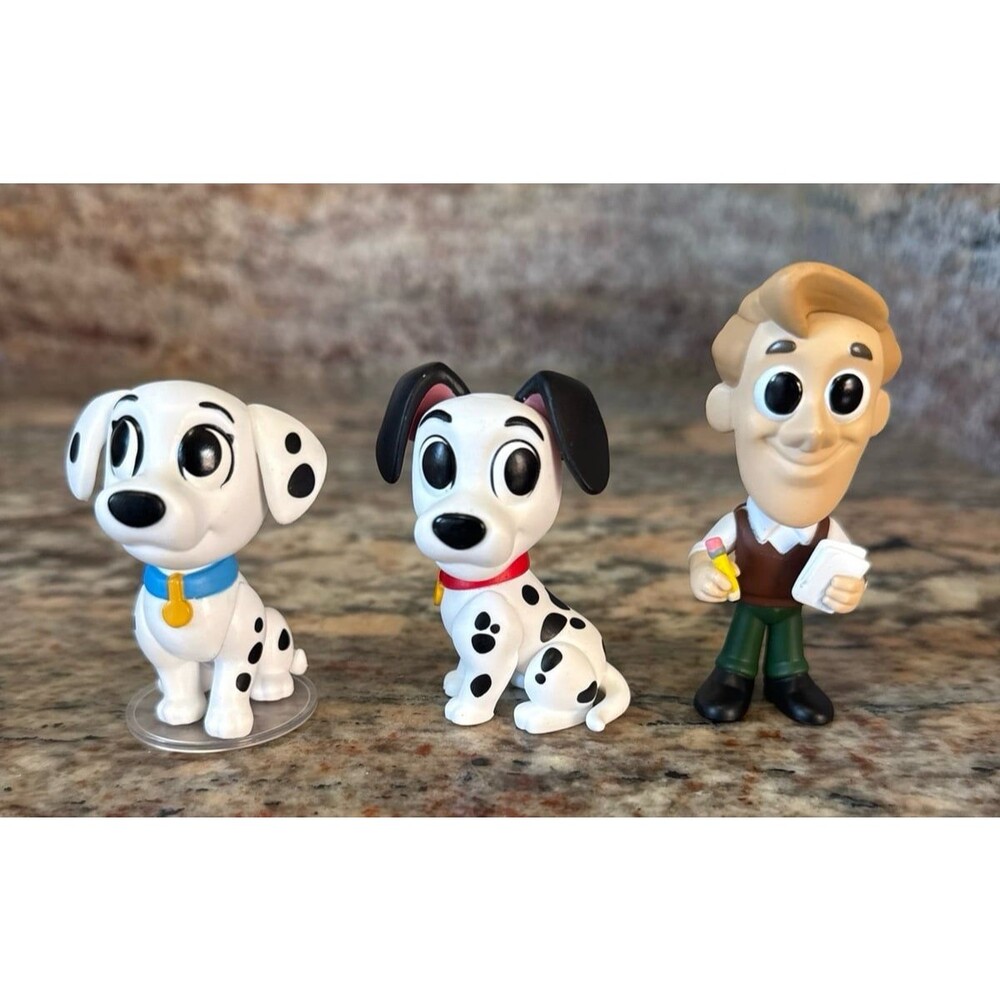 101 Dalmatians Funko Mystery Minis Perdita, Pongo and Roger
